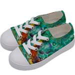 Underwater Summer Kids  Low Top Canvas Sneakers