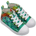 Underwater Summer Kids  Mid-Top Canvas Sneakers View3