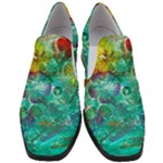 Underwater Summer Slip On Heel Loafers