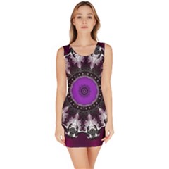 Kaleidoscope Round Circle Geometry Bodycon Dress