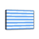 Blue Stripes Mini Canvas 6  x 4  (Stretched) View1