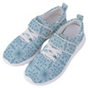 Ornamental Blue Women s Velcro Strap Shoes View2