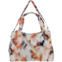 Multicolored Blur Abstract Texture Double Compartment Shoulder Bag View1