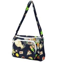 Food Front Pocket Crossbody Bag by snowwhitegirl