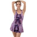 Ooh Lala Purple Rain Ruffle Top Dress Swimsuit View1