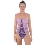 Ooh Lala Purple Rain Tie Back One Piece Swimsuit