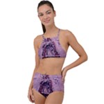 Ooh Lala Purple Rain High Waist Tankini Set