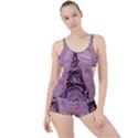 Ooh Lala Purple Rain Boyleg Tankini Set  View1