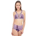 Ooh Lala Purple Rain Cage Up Bikini Set View1