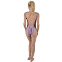 Ooh Lala Purple Rain High Leg Strappy Swimsuit View2