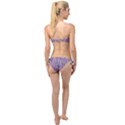 Ooh Lala Purple Rain Twist Bandeau Bikini Set View2