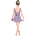 Ooh Lala Purple Rain Kids  Skater Dress Swimsuit View2