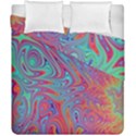 Fractal Bright Fantasy Design Duvet Cover Double Side (California King Size) View2