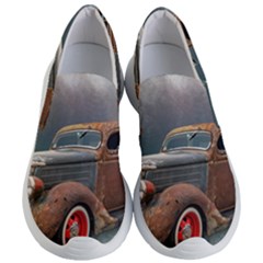 Auto Old Car Automotive Retro Women s Lightweight Slip Ons by Sudhe