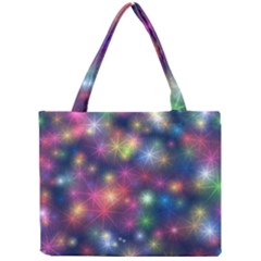 Abstract Background Graphic Space Mini Tote Bag