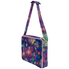 Abstract Background Graphic Space Cross Body Office Bag