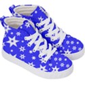 Star Background Pattern Advent Kids  Hi-Top Skate Sneakers View3