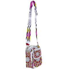 Sun Abstract Mandala Shoulder Strap Belt Bag by HermanTelo