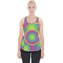 Background Colourful Circles Piece Up Tank Top View1