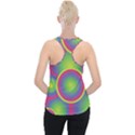 Background Colourful Circles Piece Up Tank Top View2