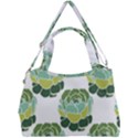 Cactus Pattern Double Compartment Shoulder Bag View1