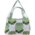 Cactus Pattern Double Compartment Shoulder Bag View2