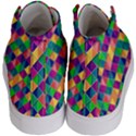 Geometric Triangle Kids  Hi-Top Skate Sneakers View4