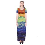 Days of Future Past Short Sleeve Maxi Dress