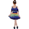 Days of Future Past Kids  Shoulder Cutout Chiffon Dress View2