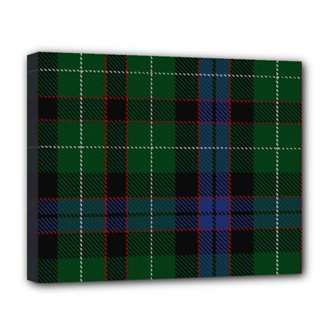 Abercrombie Tartan Deluxe Canvas 20  X 16  (stretched) by impacteesstreetwearfour