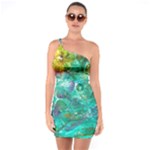 Underwater Summer One Soulder Bodycon Dress