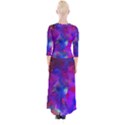 Galaxy Now Quarter Sleeve Wrap Maxi Dress View2