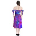 Galaxy Now Shoulder Tie Bardot Midi Dress View2