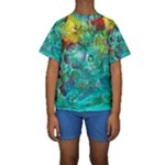 Underwater Summer Kids  Short Sleeve Swimwear