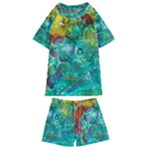 Underwater Summer Kids  Swim Tee and Shorts Set