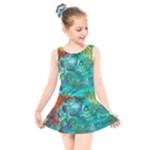 Underwater Summer Kids  Skater Dress Swimsuit