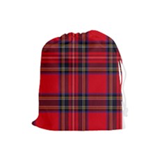 Royal Stewart Tartan Drawstring Pouch (large) by impacteesstreetwearfour