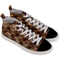 Wallpaper Iron Men s Mid-Top Canvas Sneakers View3