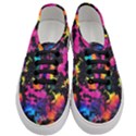 Tie dye rainbow galaxy Women s Classic Low Top Sneakers View1