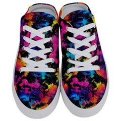 Tie Dye Rainbow Galaxy Half Slippers by KirstenStar