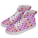 Slot Machine Wallpaper Women s Hi-Top Skate Sneakers View2