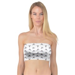 Cycling Motif Design Pattern Bandeau Top by dflcprintsclothing