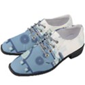 Blue City Building Fantasy Women Heeled Oxford Shoes View2