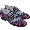 Kaleidoscope Shape Abstract Design Women Heeled Oxford Shoes View3