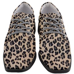 Leopard Women Heeled Oxford Shoes