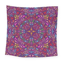 Kaleidoscope  Square Tapestry (large) by Sobalvarro