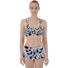 Panda Pattern Perfect Fit Gym Set