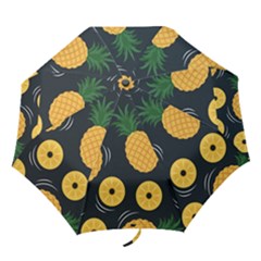 Seamless Pattern Pineapple Pattern Folding Umbrellas