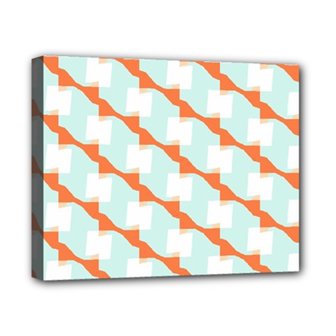 Wallpaper Chevron Canvas 10  X 8  (stretched) by HermanTelo