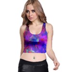 Galaxy Now  Racer Back Crop Top